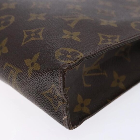 LOUIS VUITTON Monogram Poche Toilette 26 Pouch M47542 LV Auth 136521 - Picture 10 of 16